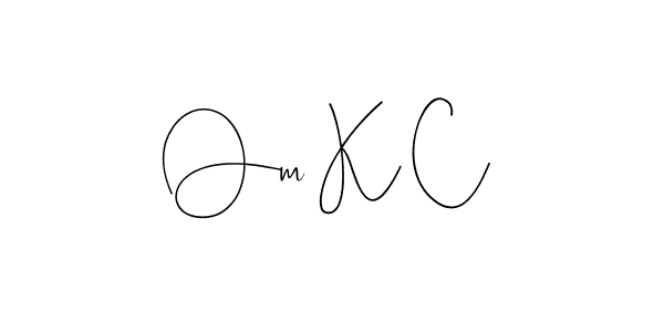 Here are the top 10 professional signature styles for the name Om K C. These are the best autograph styles you can use for your name. Om K C signature style 4 images and pictures png