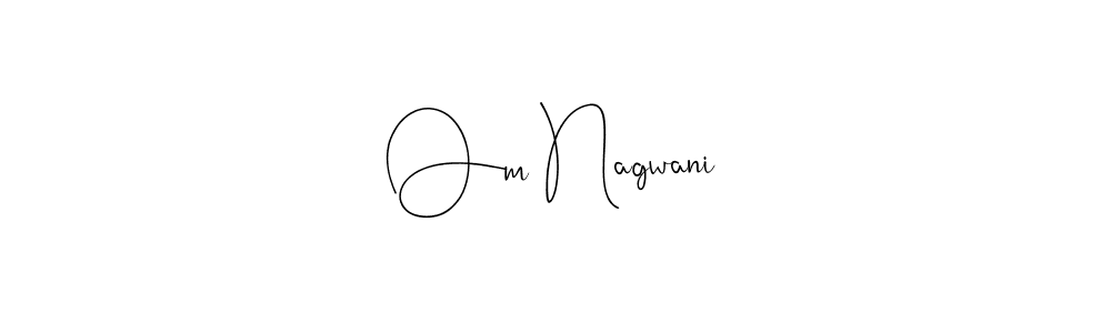 How to Draw Om Nagwani signature style? Andilay-7BmLP is a latest design signature styles for name Om Nagwani. Om Nagwani signature style 4 images and pictures png