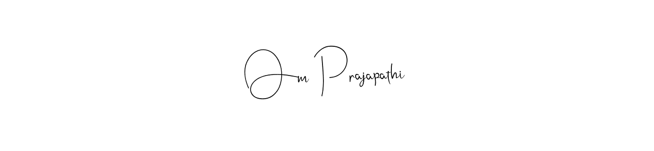 Andilay-7BmLP is a professional signature style that is perfect for those who want to add a touch of class to their signature. It is also a great choice for those who want to make their signature more unique. Get Om Prajapathi name to fancy signature for free. Om Prajapathi signature style 4 images and pictures png