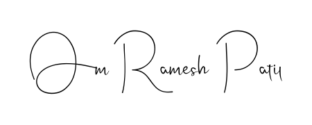 You can use this online signature creator to create a handwritten signature for the name Om Ramesh Patil. This is the best online autograph maker. Om Ramesh Patil signature style 4 images and pictures png