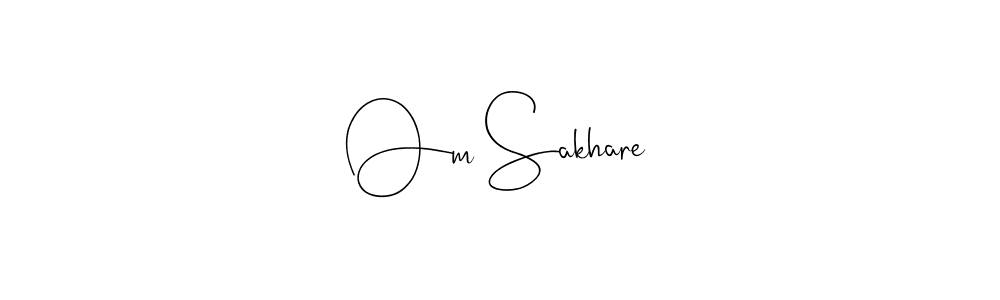 It looks lik you need a new signature style for name Om Sakhare. Design unique handwritten (Andilay-7BmLP) signature with our free signature maker in just a few clicks. Om Sakhare signature style 4 images and pictures png