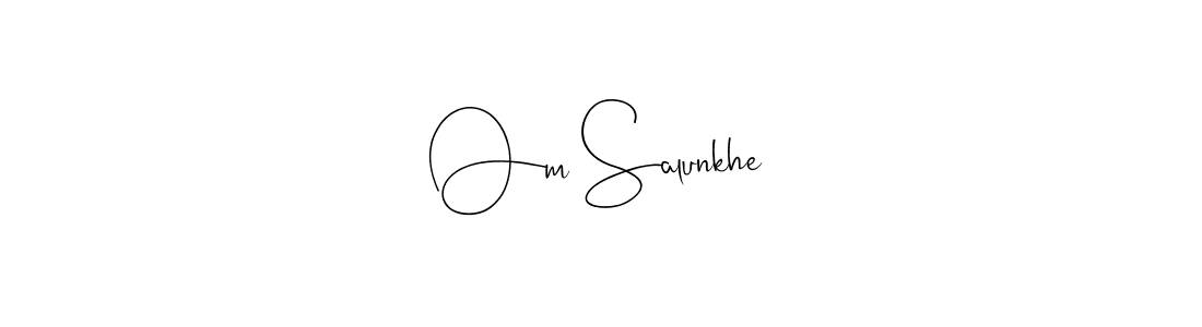 You can use this online signature creator to create a handwritten signature for the name Om Salunkhe. This is the best online autograph maker. Om Salunkhe signature style 4 images and pictures png