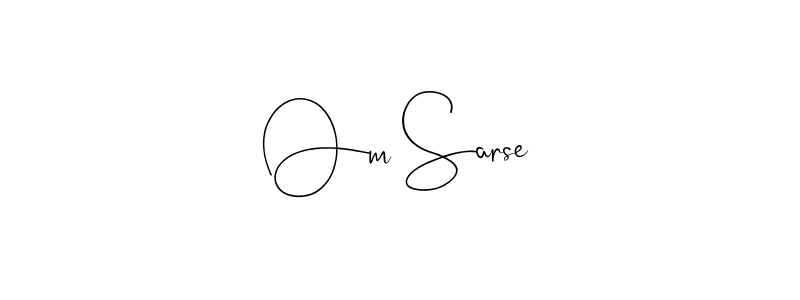 Here are the top 10 professional signature styles for the name Om Sarse. These are the best autograph styles you can use for your name. Om Sarse signature style 4 images and pictures png