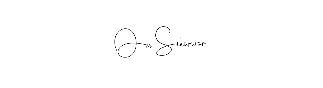 The best way (Andilay-7BmLP) to make a short signature is to pick only two or three words in your name. The name Om Sikarwar include a total of six letters. For converting this name. Om Sikarwar signature style 4 images and pictures png