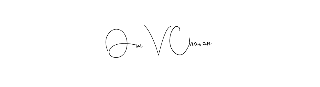 This is the best signature style for the Om V Chavan name. Also you like these signature font (Andilay-7BmLP). Mix name signature. Om V Chavan signature style 4 images and pictures png