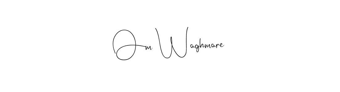 The best way (Andilay-7BmLP) to make a short signature is to pick only two or three words in your name. The name Om Waghmare include a total of six letters. For converting this name. Om Waghmare signature style 4 images and pictures png