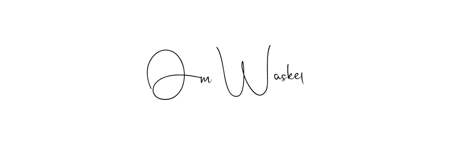 See photos of Om Waskel official signature by Spectra . Check more albums & portfolios. Read reviews & check more about Andilay-7BmLP font. Om Waskel signature style 4 images and pictures png