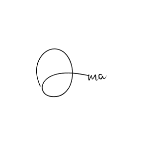 Similarly Andilay-7BmLP is the best handwritten signature design. Signature creator online .You can use it as an online autograph creator for name Oma. Oma signature style 4 images and pictures png