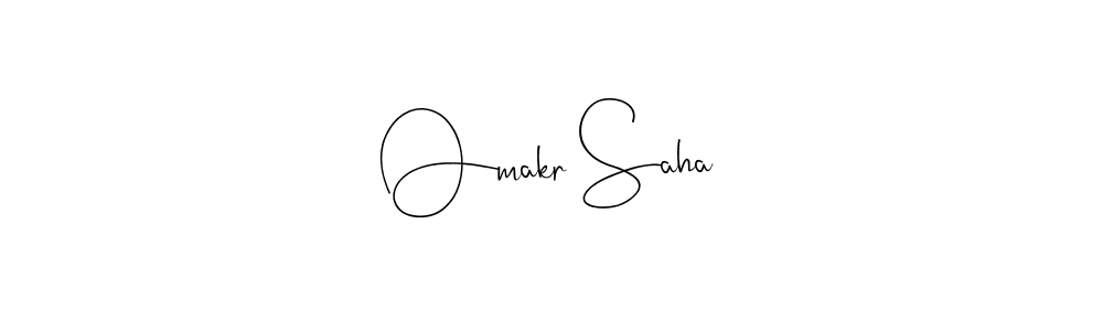 How to Draw Omakr Saha signature style? Andilay-7BmLP is a latest design signature styles for name Omakr Saha. Omakr Saha signature style 4 images and pictures png