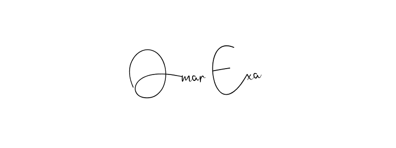 The best way (Andilay-7BmLP) to make a short signature is to pick only two or three words in your name. The name Omar Exa include a total of six letters. For converting this name. Omar Exa signature style 4 images and pictures png