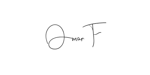 Once you've used our free online signature maker to create your best signature Andilay-7BmLP style, it's time to enjoy all of the benefits that Omar F name signing documents. Omar F signature style 4 images and pictures png