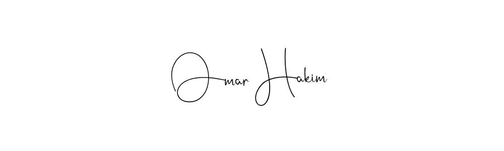 You should practise on your own different ways (Andilay-7BmLP) to write your name (Omar Hakim) in signature. don't let someone else do it for you. Omar Hakim signature style 4 images and pictures png