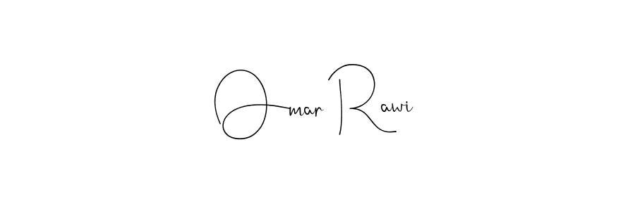 How to Draw Omar Rawi signature style? Andilay-7BmLP is a latest design signature styles for name Omar Rawi. Omar Rawi signature style 4 images and pictures png