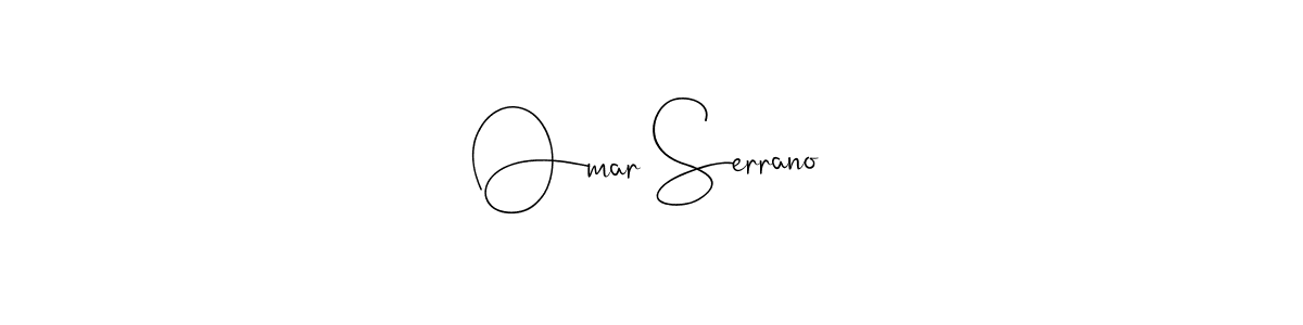 How to make Omar Serrano signature? Andilay-7BmLP is a professional autograph style. Create handwritten signature for Omar Serrano name. Omar Serrano signature style 4 images and pictures png