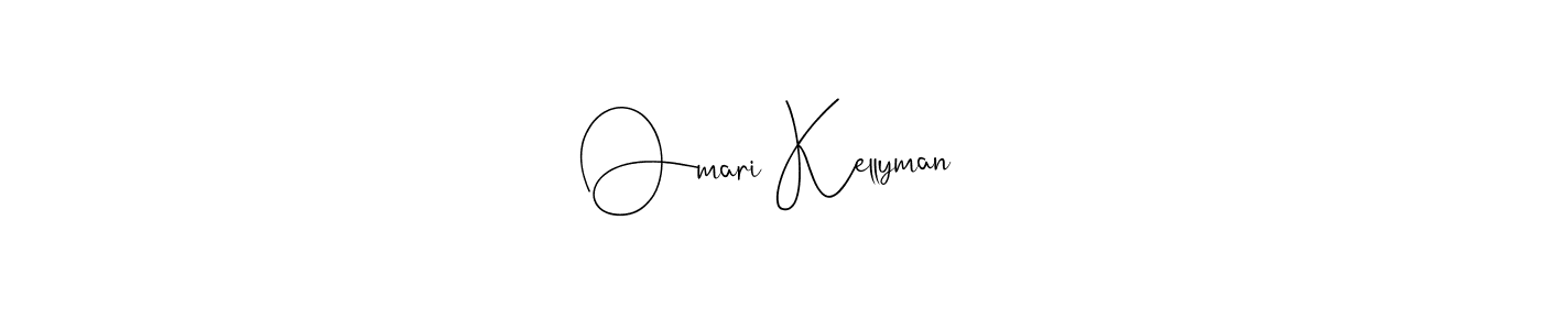 Also You can easily find your signature by using the search form. We will create Omari Kellyman name handwritten signature images for you free of cost using Andilay-7BmLP sign style. Omari Kellyman signature style 4 images and pictures png