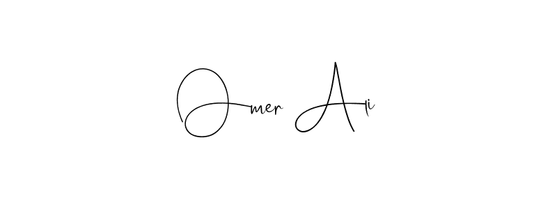 Use a signature maker to create a handwritten signature online. With this signature software, you can design (Andilay-7BmLP) your own signature for name Omer Ali. Omer Ali signature style 4 images and pictures png