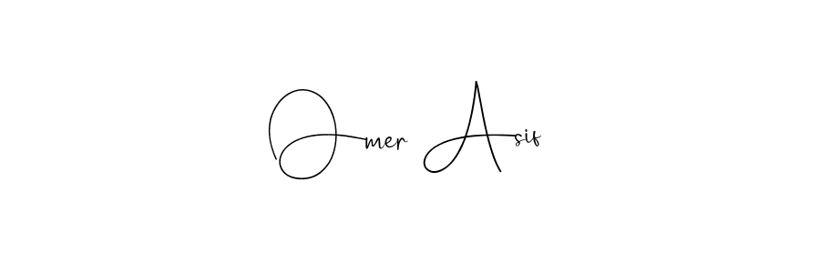 This is the best signature style for the Omer Asif name. Also you like these signature font (Andilay-7BmLP). Mix name signature. Omer Asif signature style 4 images and pictures png