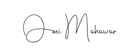 Quickly download Omi Mahawar name signature in high-resolution PNG using Andilay-7BmLP style. Ready to insert into PDFs and online applications. Omi Mahawar signature style 4 images and pictures png