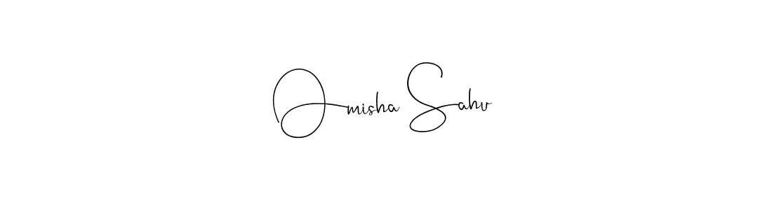 You should practise on your own different ways (Andilay-7BmLP) to write your name (Omisha Sahu) in signature. don't let someone else do it for you. Omisha Sahu signature style 4 images and pictures png