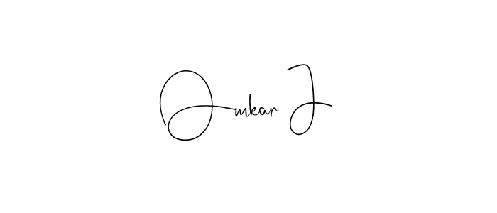 Also You can easily find your signature by using the search form. We will create Omkar J name handwritten signature images for you free of cost using Andilay-7BmLP sign style. Omkar J signature style 4 images and pictures png