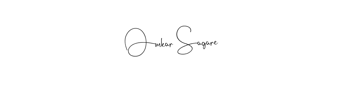 You should practise on your own different ways (Andilay-7BmLP) to write your name (Omkar Sagare) in signature. don't let someone else do it for you. Omkar Sagare signature style 4 images and pictures png