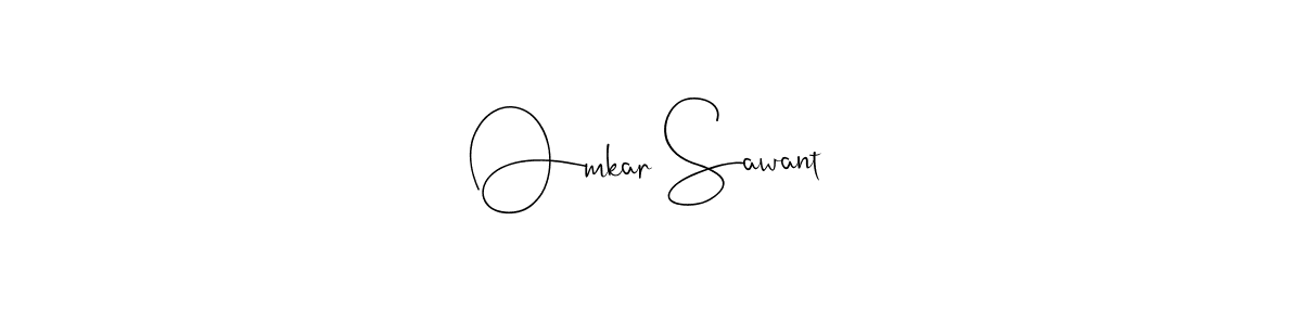 You should practise on your own different ways (Andilay-7BmLP) to write your name (Omkar Sawant) in signature. don't let someone else do it for you. Omkar Sawant signature style 4 images and pictures png