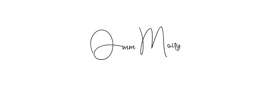 This is the best signature style for the Omm Maity name. Also you like these signature font (Andilay-7BmLP). Mix name signature. Omm Maity signature style 4 images and pictures png