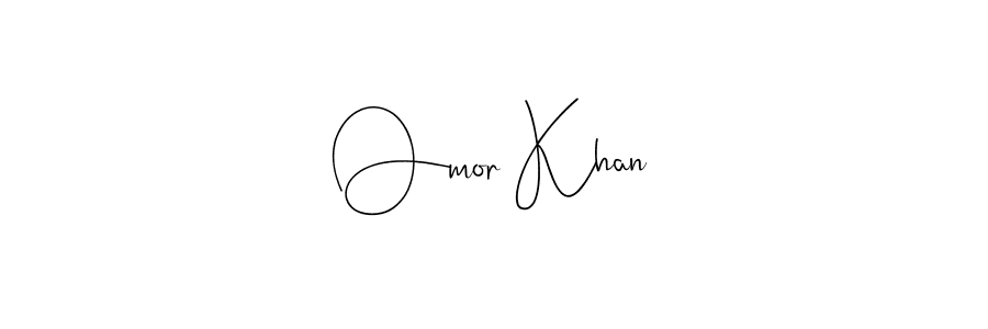 Also we have Omor Khan name is the best signature style. Create professional handwritten signature collection using Andilay-7BmLP autograph style. Omor Khan signature style 4 images and pictures png