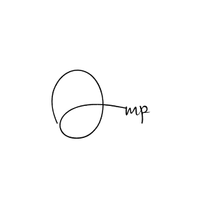 Best and Professional Signature Style for Omp. Andilay-7BmLP Best Signature Style Collection. Omp signature style 4 images and pictures png