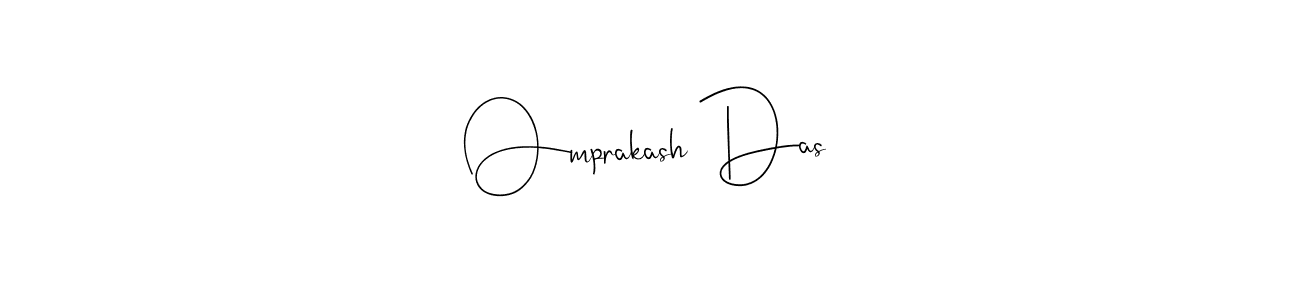 How to make Omprakash Das signature? Andilay-7BmLP is a professional autograph style. Create handwritten signature for Omprakash Das name. Omprakash Das signature style 4 images and pictures png