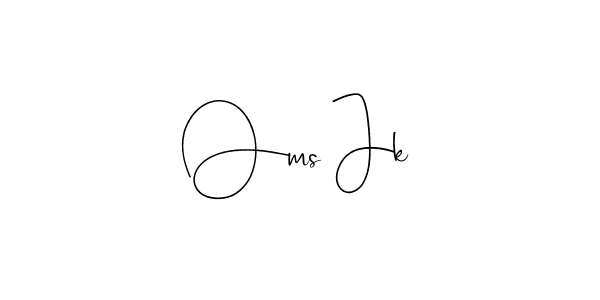 You can use this online signature creator to create a handwritten signature for the name Oms Jk. This is the best online autograph maker. Oms Jk signature style 4 images and pictures png
