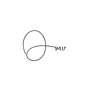 Use a signature maker to create a handwritten signature online. With this signature software, you can design (Andilay-7BmLP) your own signature for name Omu. Omu signature style 4 images and pictures png