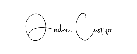 How to make Ondrei Castillo name signature. Use Andilay-7BmLP style for creating short signs online. This is the latest handwritten sign. Ondrei Castillo signature style 4 images and pictures png