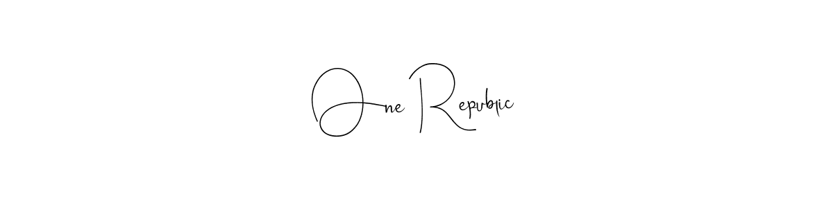 It looks lik you need a new signature style for name One Republic. Design unique handwritten (Andilay-7BmLP) signature with our free signature maker in just a few clicks. One Republic signature style 4 images and pictures png