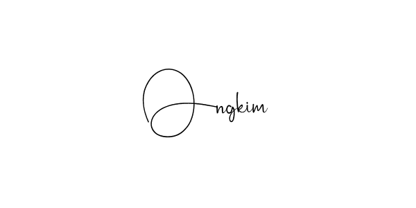Once you've used our free online signature maker to create your best signature Andilay-7BmLP style, it's time to enjoy all of the benefits that Ongkim name signing documents. Ongkim signature style 4 images and pictures png