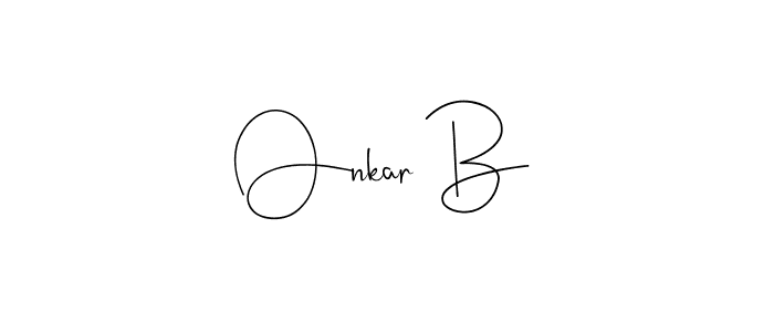 This is the best signature style for the Onkar B name. Also you like these signature font (Andilay-7BmLP). Mix name signature. Onkar B signature style 4 images and pictures png
