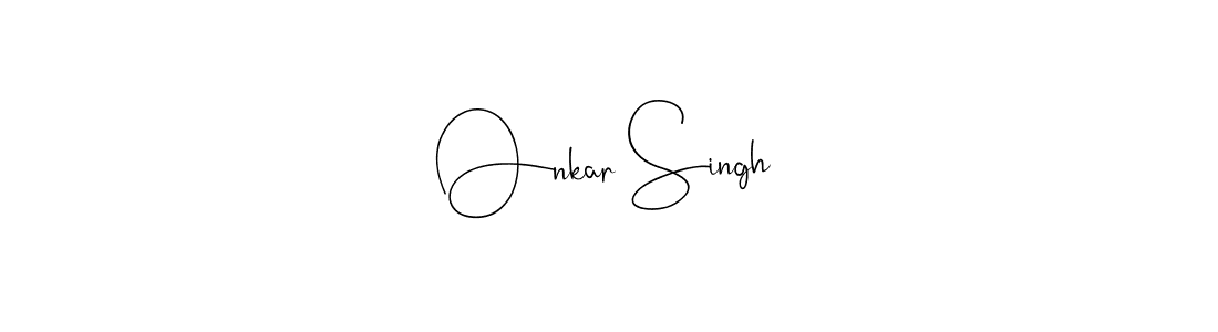 It looks lik you need a new signature style for name Onkar Singh. Design unique handwritten (Andilay-7BmLP) signature with our free signature maker in just a few clicks. Onkar Singh signature style 4 images and pictures png