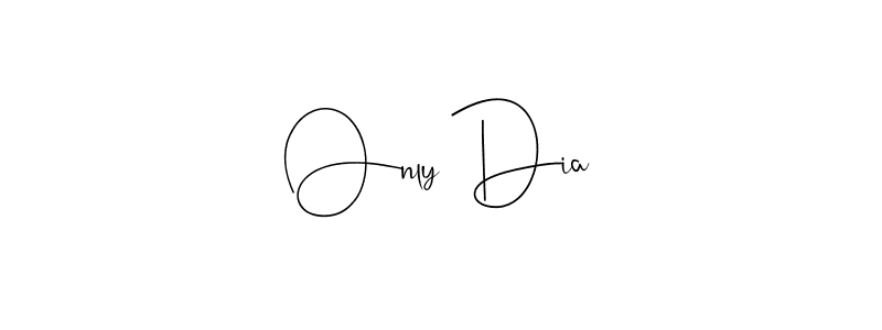 How to Draw Only Dia signature style? Andilay-7BmLP is a latest design signature styles for name Only Dia. Only Dia signature style 4 images and pictures png