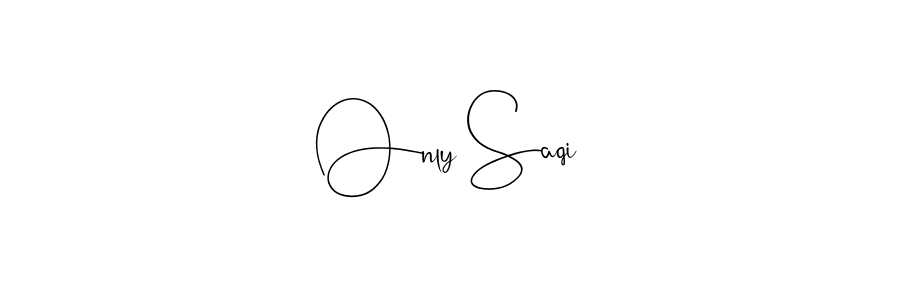 Andilay-7BmLP is a professional signature style that is perfect for those who want to add a touch of class to their signature. It is also a great choice for those who want to make their signature more unique. Get Only Saqi name to fancy signature for free. Only Saqi signature style 4 images and pictures png