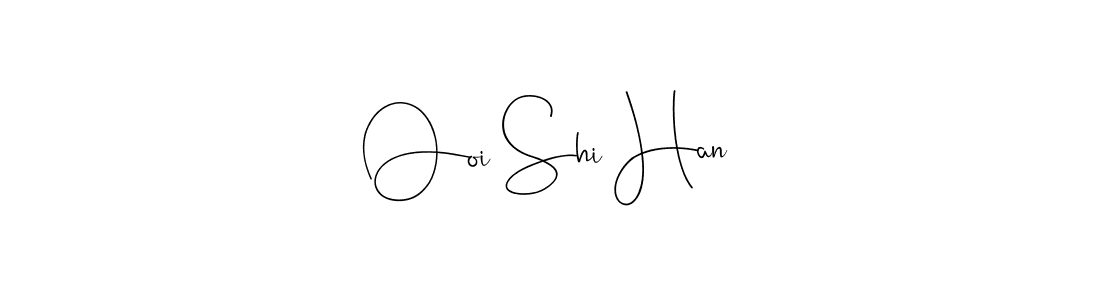 Ooi Shi Han stylish signature style. Best Handwritten Sign (Andilay-7BmLP) for my name. Handwritten Signature Collection Ideas for my name Ooi Shi Han. Ooi Shi Han signature style 4 images and pictures png