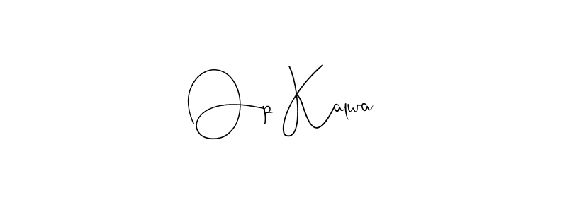 You can use this online signature creator to create a handwritten signature for the name Op Kalwa. This is the best online autograph maker. Op Kalwa signature style 4 images and pictures png