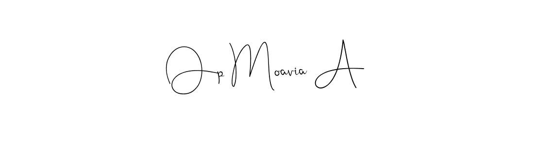 if you are searching for the best signature style for your name Op Moavia A. so please give up your signature search. here we have designed multiple signature styles  using Andilay-7BmLP. Op Moavia A signature style 4 images and pictures png