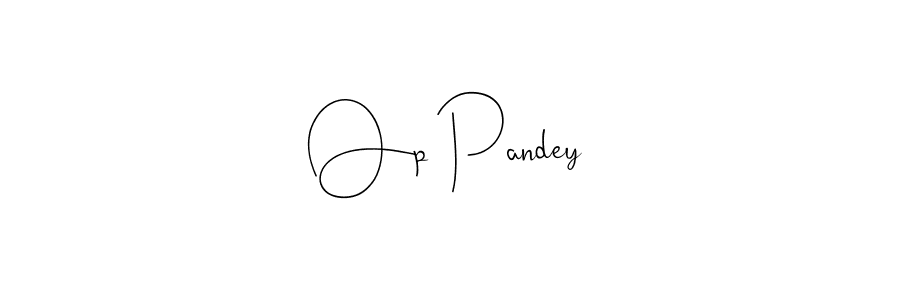 Best and Professional Signature Style for Op Pandey. Andilay-7BmLP Best Signature Style Collection. Op Pandey signature style 4 images and pictures png