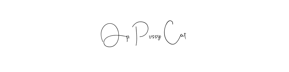 Best and Professional Signature Style for Op Pussy Cat. Andilay-7BmLP Best Signature Style Collection. Op Pussy Cat signature style 4 images and pictures png