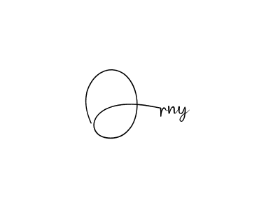 You can use this online signature creator to create a handwritten signature for the name Orny. This is the best online autograph maker. Orny signature style 4 images and pictures png