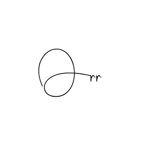 The best way (Andilay-7BmLP) to make a short signature is to pick only two or three words in your name. The name Orr include a total of six letters. For converting this name. Orr signature style 4 images and pictures png