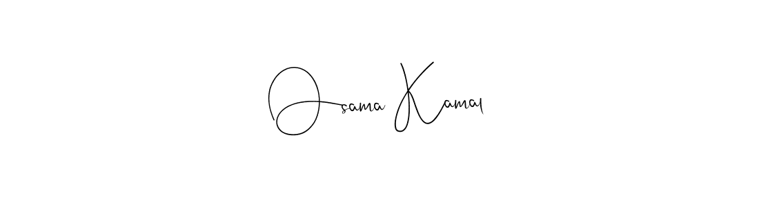 Andilay-7BmLP is a professional signature style that is perfect for those who want to add a touch of class to their signature. It is also a great choice for those who want to make their signature more unique. Get Osama Kamal name to fancy signature for free. Osama Kamal signature style 4 images and pictures png