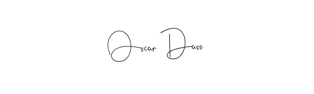 Design your own signature with our free online signature maker. With this signature software, you can create a handwritten (Andilay-7BmLP) signature for name Oscar Dass. Oscar Dass signature style 4 images and pictures png