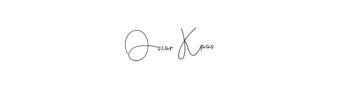 See photos of Oscar Klaas official signature by Spectra . Check more albums & portfolios. Read reviews & check more about Andilay-7BmLP font. Oscar Klaas signature style 4 images and pictures png