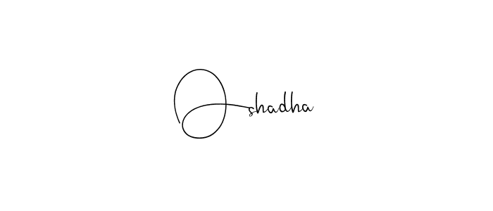 Design your own signature with our free online signature maker. With this signature software, you can create a handwritten (Andilay-7BmLP) signature for name Oshadha. Oshadha signature style 4 images and pictures png